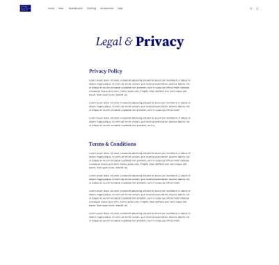 Privacy Policy